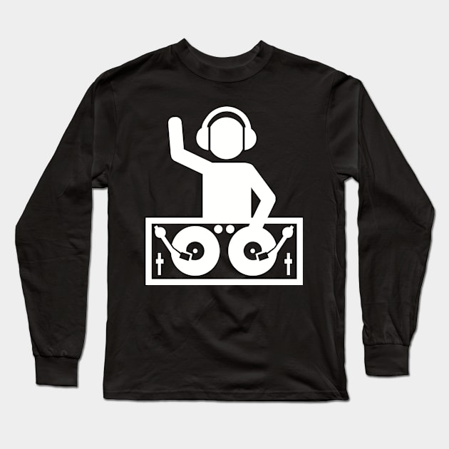 DJ Long Sleeve T-Shirt by Designzz